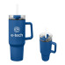 40 Oz. Quest Stainless Steel Tumbler with Straw