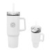 40 Oz. Quest Stainless Steel Tumbler with Straw