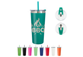 24 Oz. Full Laser Colma Stainless Steel Tumbler 24 Oz. Full Laser Colma Stainless Steel Tumbler