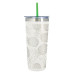 24 Oz. Full Laser Colma Basics Stainless Steel Tumbler