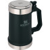24 Oz. Stanley Stainless Steel Bottle Opener Beer Stein 
