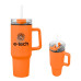 40 Oz. Quest Stainless Steel Tumbler with Straw