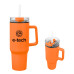 40 Oz. Quest Stainless Steel Tumbler with Straw