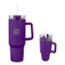 40 Oz. Quest Stainless Steel Tumbler with Straw