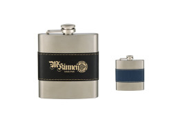 6 Oz. McCoy Stainless Steel Flask