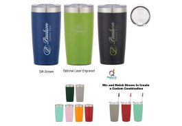 20 Oz. Two-Tone Himalayan Stainless Steel Tumbler