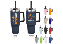 40 Oz. Full Color Intrepid Stainless Steel Tumbler